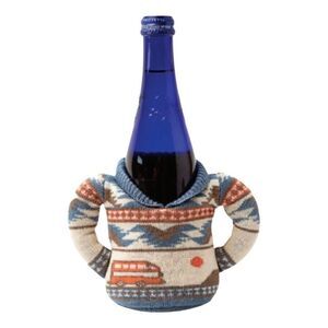 Puffin Coolers Beverage Nordic Sweater for Bottle NWT